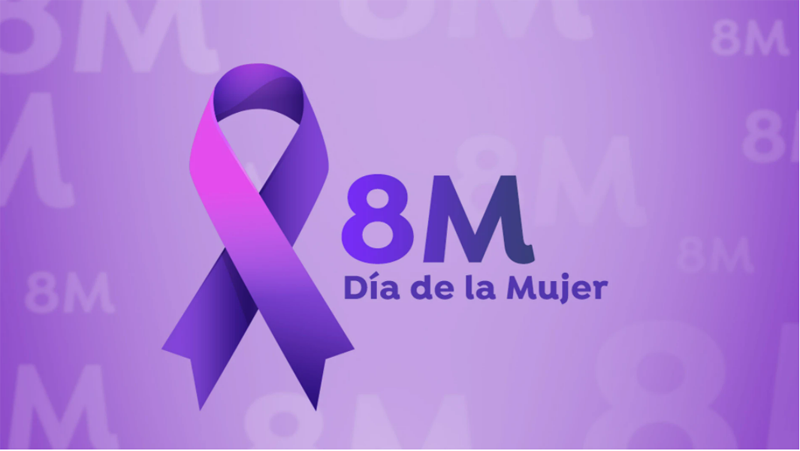 Día de la Mujer 8 de marzo.